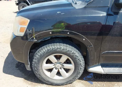 2012 Nissan Armada Sv z USA, uszkodzony, nr VIN 5N1BA0ND3CN617171